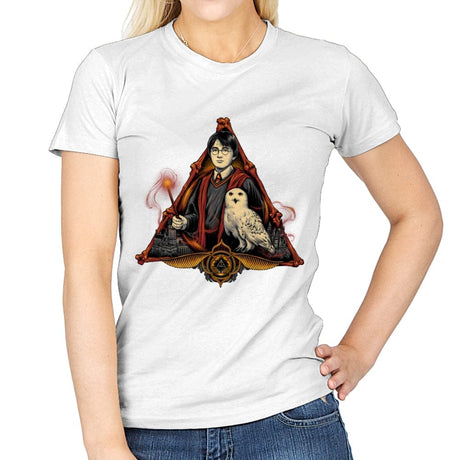 The Boy Who Lived - Womens T-Shirts RIPT Apparel Small / White
