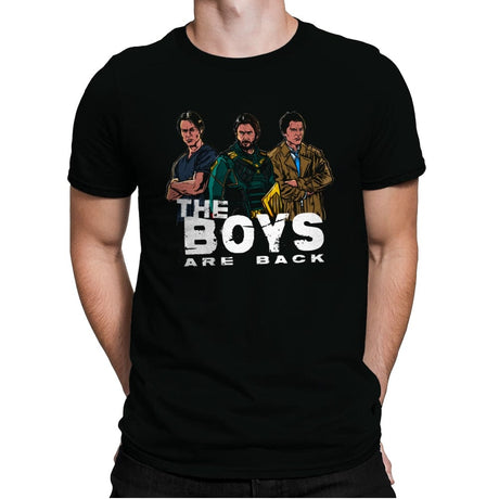 The Boys are Back - Mens Premium T-Shirts RIPT Apparel Small / Black