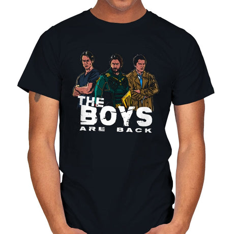 The Boys are Back - Mens T-Shirts RIPT Apparel Small / Black