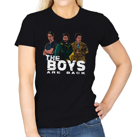 The Boys are Back - Womens T-Shirts RIPT Apparel Small / Black