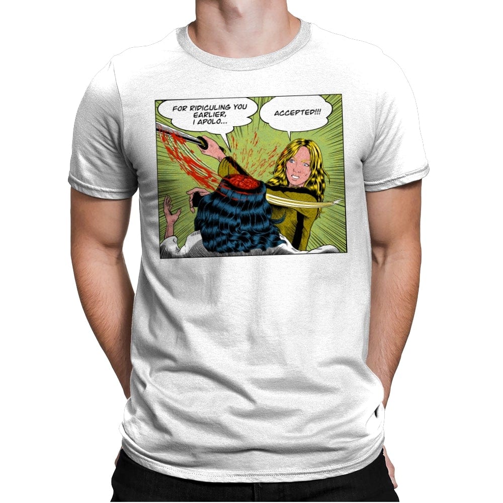 The Bride Slap - Mens Premium T-Shirts RIPT Apparel Small / White