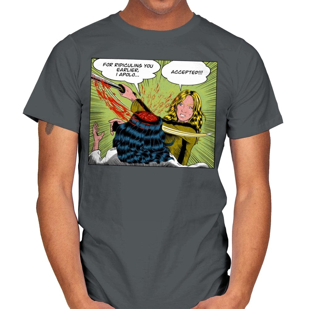The Bride Slap - Mens T-Shirts RIPT Apparel Small / Charcoal