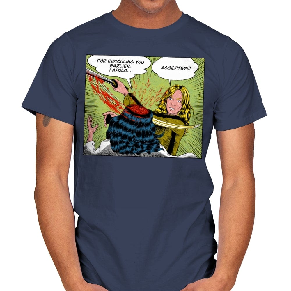 The Bride Slap - Mens T-Shirts RIPT Apparel Small / Navy