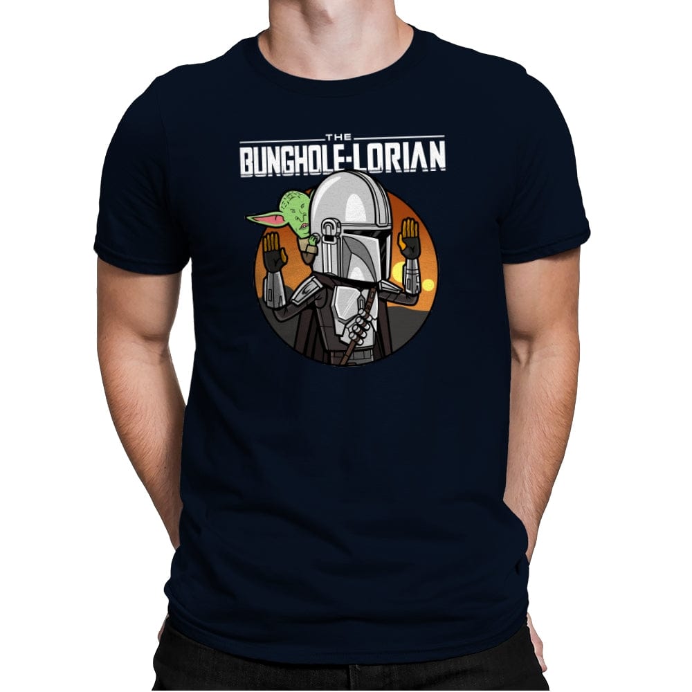 The Bunghole-lorian - Mens Premium T-Shirts RIPT Apparel Small / Midnight Navy