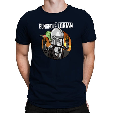 The Bunghole-lorian - Mens Premium T-Shirts RIPT Apparel Small / Midnight Navy