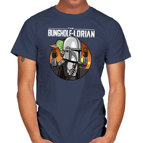 The Bunghole-lorian - Mens T-Shirts RIPT Apparel Small / Navy