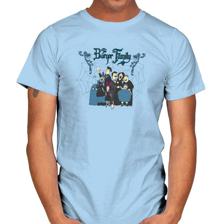 The Burger Family Exclusive - Mens T-Shirts RIPT Apparel Small / Light Blue