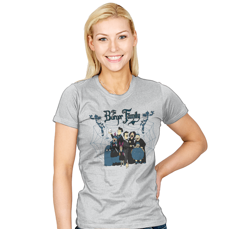 The Burger Family - Womens T-Shirts RIPT Apparel