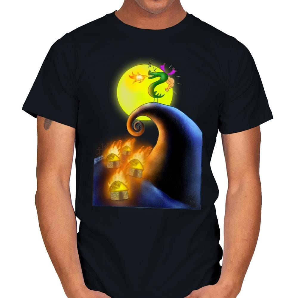 The Burnination Before Christmas - Mens T-Shirts RIPT Apparel Small / Black