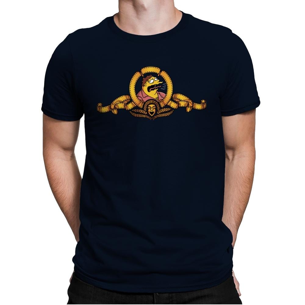 The Burp King - Mens Premium T-Shirts RIPT Apparel Small / Midnight Navy