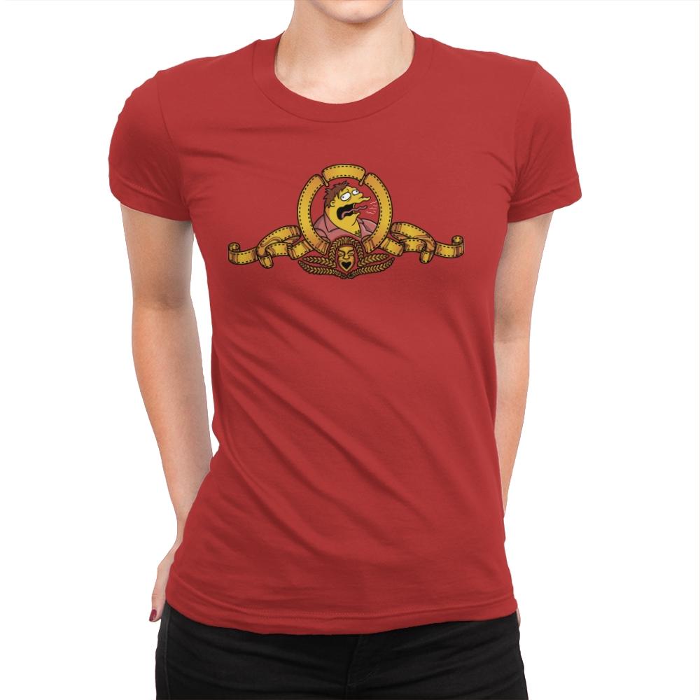 The Burp King - Womens Premium T-Shirts RIPT Apparel Small / Red