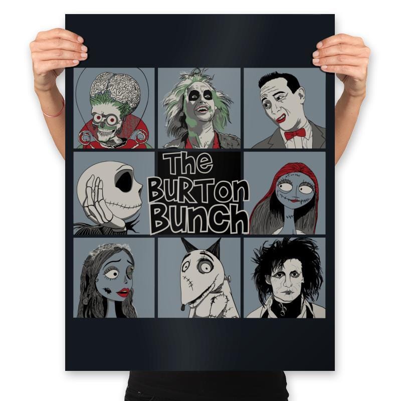 The Burton Bunch - Prints Posters RIPT Apparel 18x24 / Black