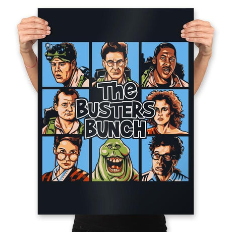 The Busters Bunch - Prints Posters RIPT Apparel 18x24 / Black