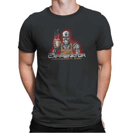 The Caffeinator Exclusive - Mens Premium T-Shirts RIPT Apparel Small / Heavy Metal