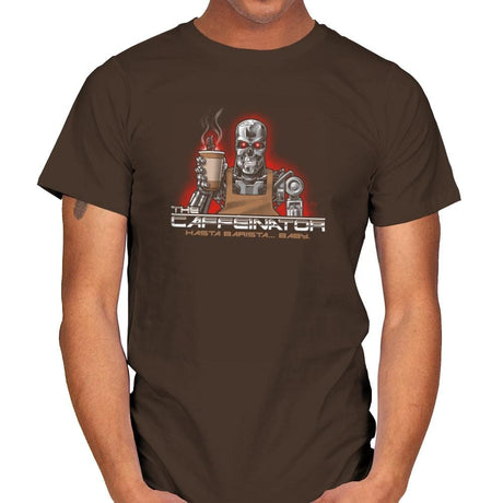 The Caffeinator Exclusive - Mens T-Shirts RIPT Apparel Small / Dark Chocolate