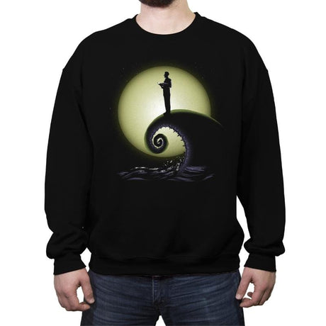 The Call before Christmas - Crew Neck Sweatshirt Crew Neck Sweatshirt RIPT Apparel
