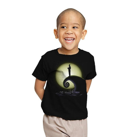 The Call before Christmas - Youth T-Shirts RIPT Apparel X-small / Black