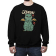 The Call of Cathulhu - Crew Neck Sweatshirt Crew Neck Sweatshirt RIPT Apparel Small / Black