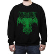 The Call of Metal - Crew Neck Sweatshirt Crew Neck Sweatshirt RIPT Apparel Small / Black