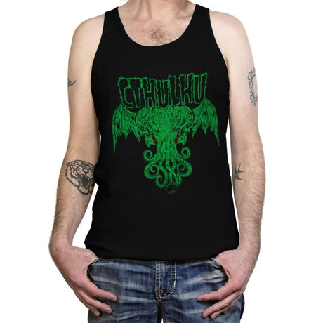 The Call of Metal - Tanktop Tanktop RIPT Apparel X-Small / Black