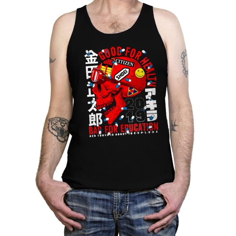 The Capsules Leader - Tanktop Tanktop RIPT Apparel X-Small / Black