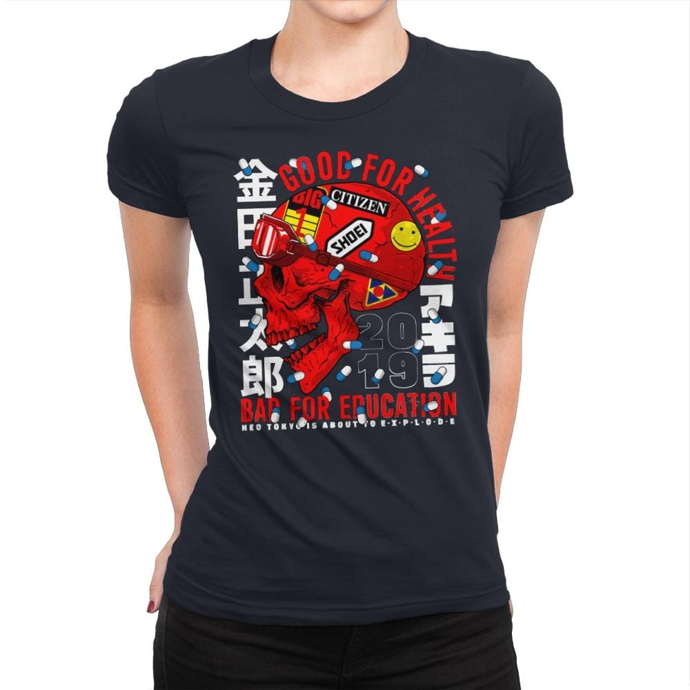 The Capsules Leader - Womens Premium T-Shirts RIPT Apparel Small / Midnight Navy