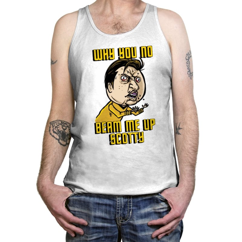 The Captain Meme - Tanktop Tanktop RIPT Apparel X-Small / White