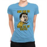 The Captain Meme - Womens Premium T-Shirts RIPT Apparel Small / Turquoise
