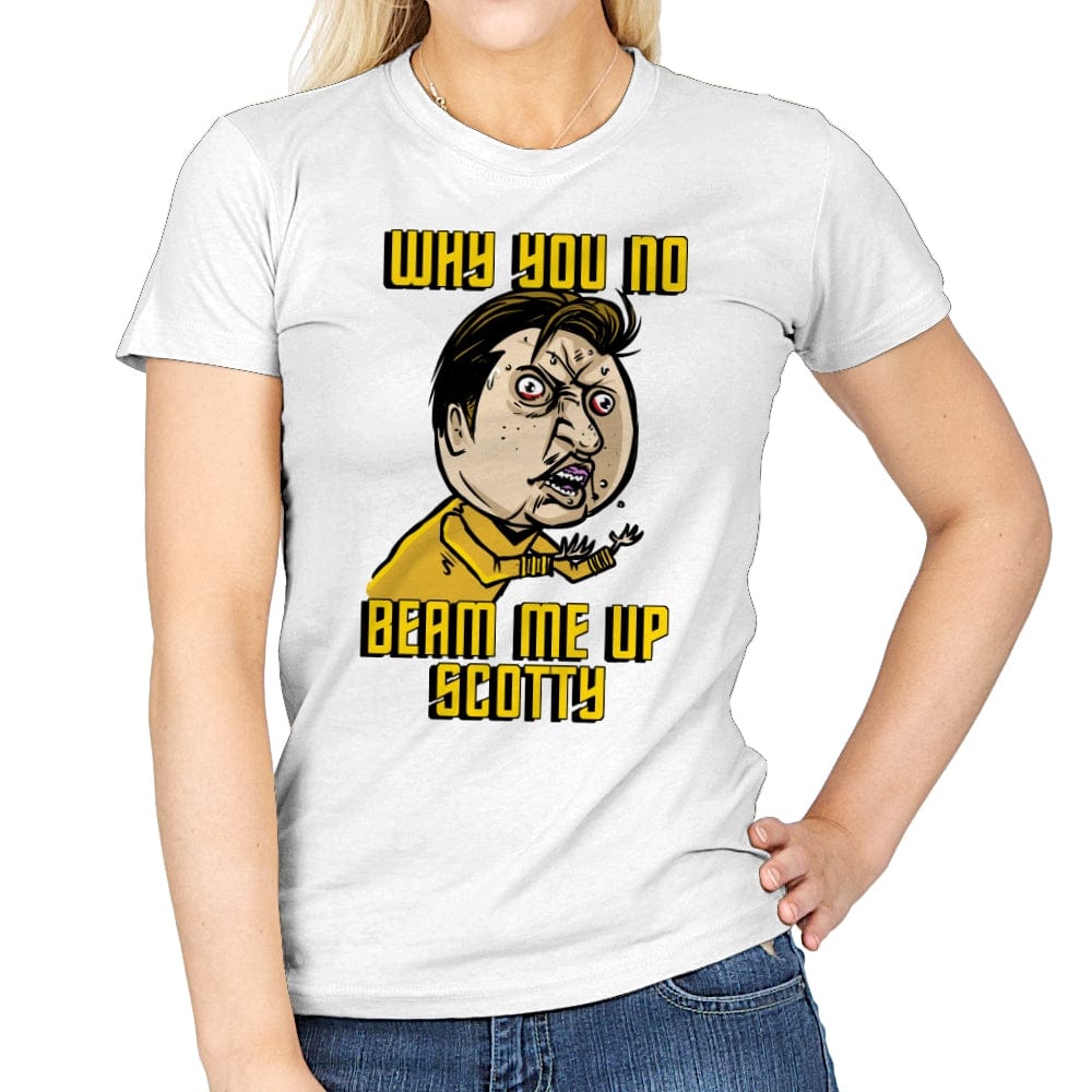 The Captain Meme - Womens T-Shirts RIPT Apparel Small / White
