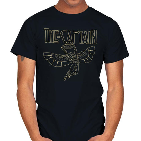 The Captain - Mens T-Shirts RIPT Apparel Small / Black