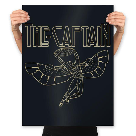 The Captain - Prints Posters RIPT Apparel 18x24 / Black