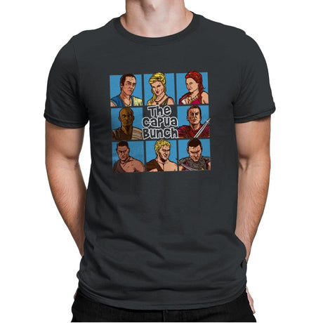The Capua Bunch - Mens Premium T-Shirts RIPT Apparel Small / Heavy Metal
