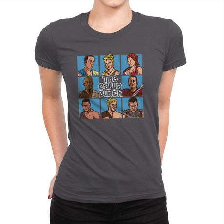 The Capua Bunch - Womens Premium T-Shirts RIPT Apparel Small / Heavy Metal