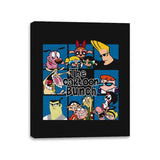 The Cartoon Bunch - Canvas Wraps Canvas Wraps RIPT Apparel 11x14 / Black