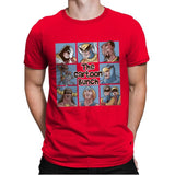 The Cartoon Bunch - Mens Premium T-Shirts RIPT Apparel Small / Red