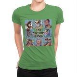 The Cartoon Bunch - Womens Premium T-Shirts RIPT Apparel Small / Kelly