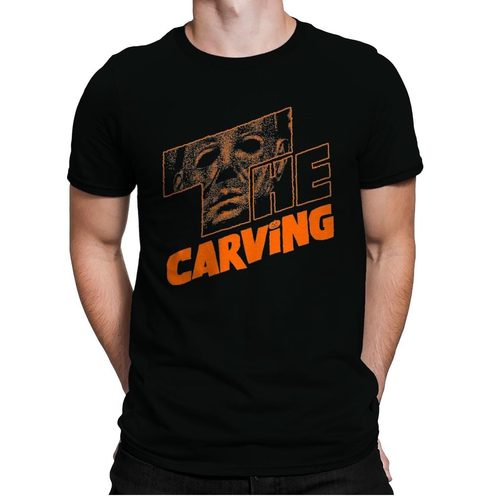 The Carving - Mens Premium T-Shirts RIPT Apparel Small / Black