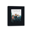 The Catrix - Canvas Wraps Canvas Wraps RIPT Apparel 8x10 / Black