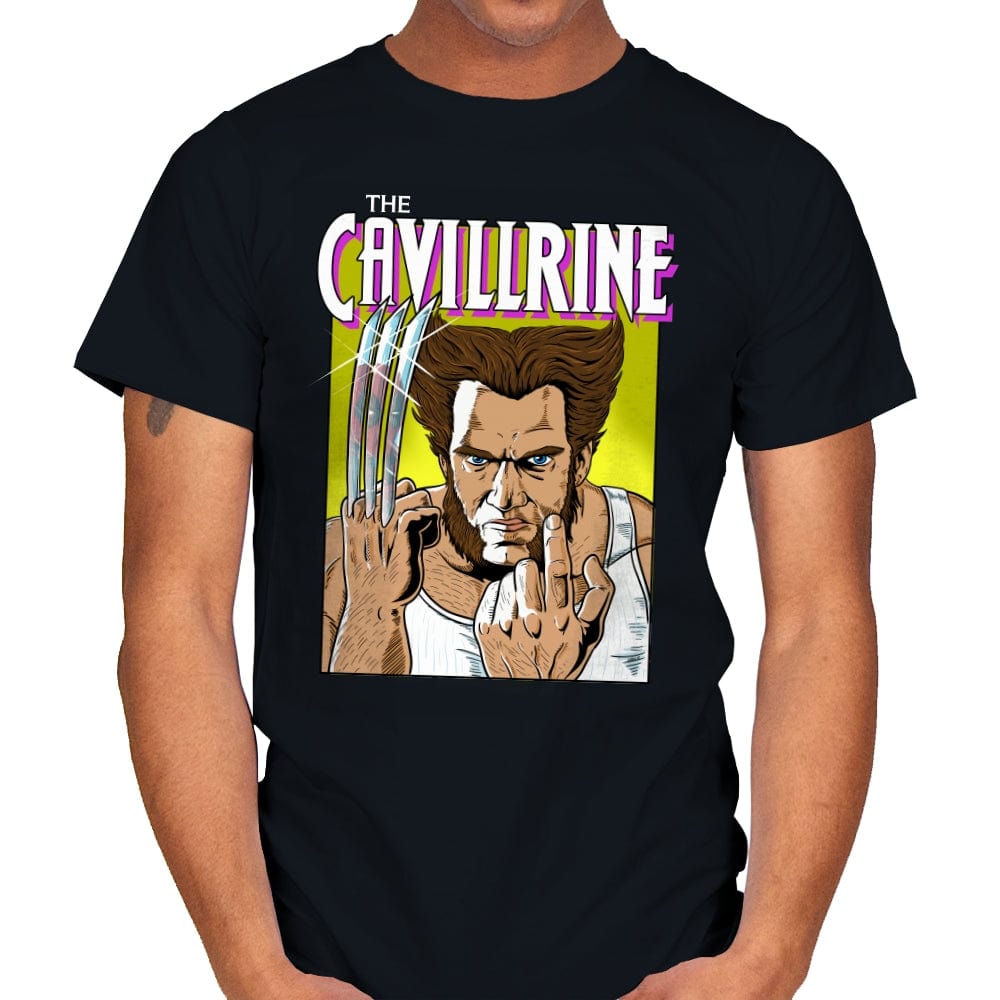 The Cavillrine - Mens T-Shirts RIPT Apparel Small / Black