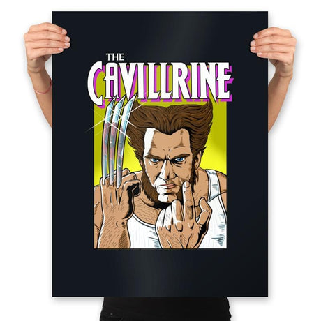 The Cavillrine - Prints Posters RIPT Apparel 18x24 / Black