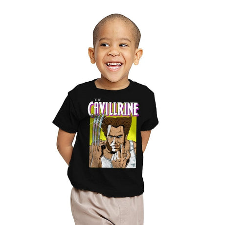 The Cavillrine - Youth T-Shirts RIPT Apparel X-small / Black