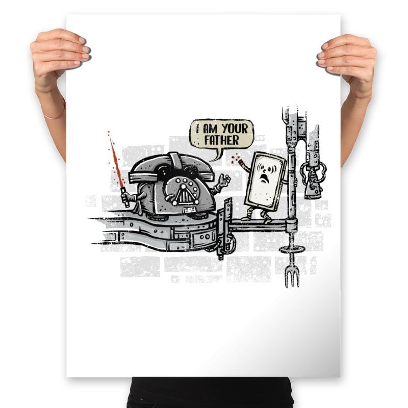 The Cell Father - Prints Posters RIPT Apparel 18x24 / White