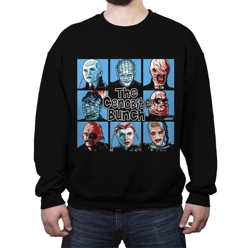 The Cenobite Bunch - Crew Neck Sweatshirt Crew Neck Sweatshirt RIPT Apparel Small / Black