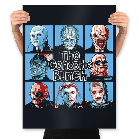 The Cenobite Bunch - Prints Posters RIPT Apparel 18x24 / Black