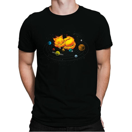 The Center of My Universe - Mens Premium T-Shirts RIPT Apparel Small / Black