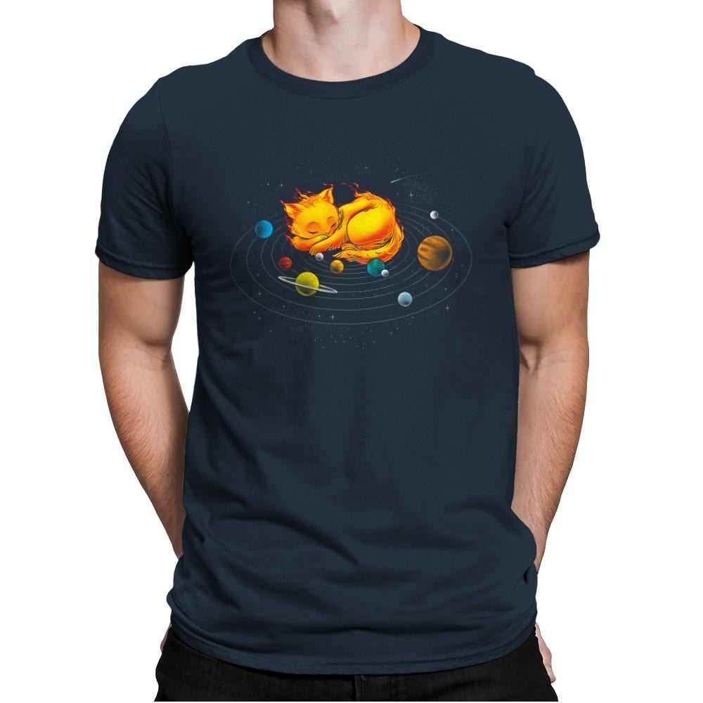 The Center of My Universe - Mens Premium T-Shirts RIPT Apparel Small / Indigo