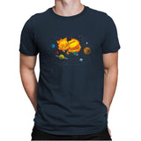 The Center of My Universe - Mens Premium T-Shirts RIPT Apparel Small / Indigo