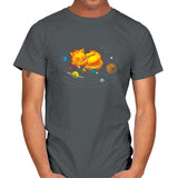The Center of My Universe - Mens T-Shirts RIPT Apparel Small / Charcoal