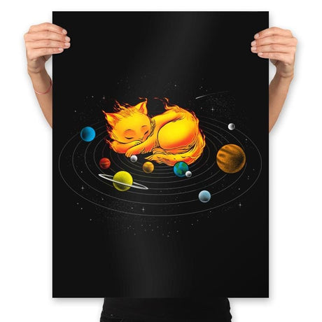 The Center of My Universe - Prints Posters RIPT Apparel 18x24 / Black