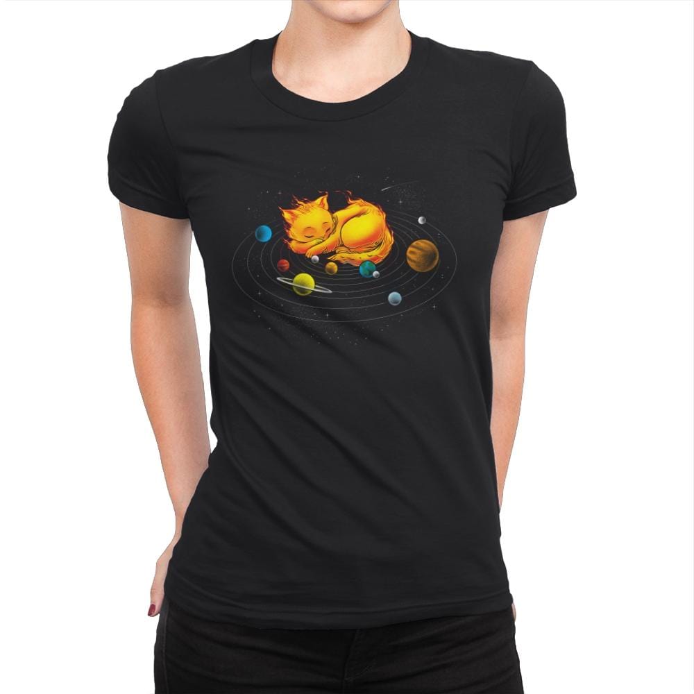 The Center of My Universe - Womens Premium T-Shirts RIPT Apparel Small / Black
